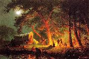 Albert Bierstadt, Oregon Trail (Campfire)